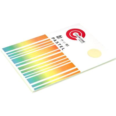 Бумага цветная ColorCode микс (pastel), 80г, А4, 100 листов
