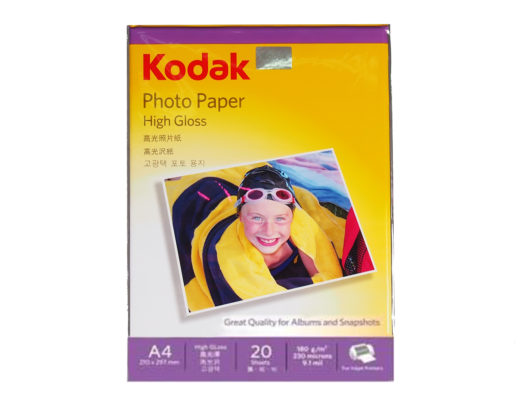 Фотобумага Kodak глянцевая 180 г/м², A4, 20 л (пакет-фольга)