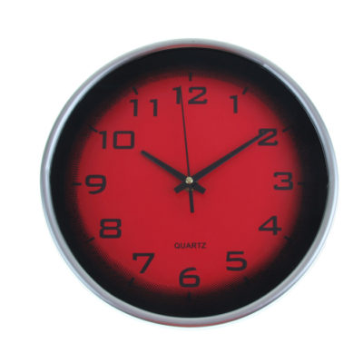 Часы настенные "Тени", цвет красный 1031015