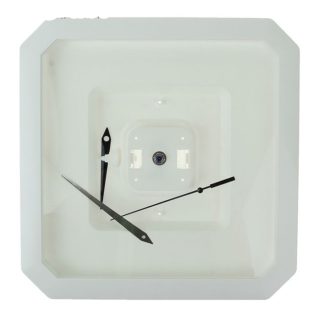 Часы-конструктор под нанесение, квадратные, белые (1128061)