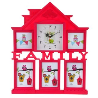 Часы настенные «Family House», цвет красный (1296075)