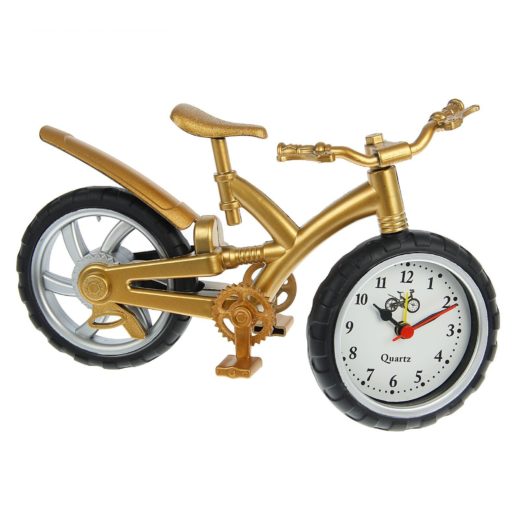 Будильник «Велосипед», цвет золото (1622227)