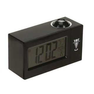 Часы-будильник LuazON LB-13, с проектором, вход DC, черный (2372388)