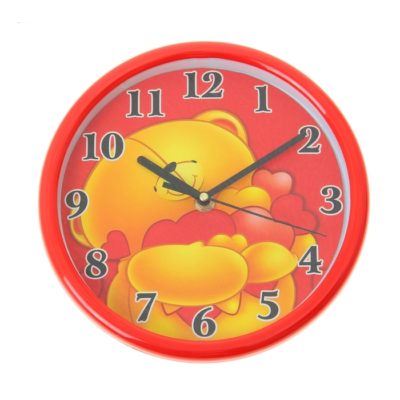 Часы настенные «Мишка с сердечками» (958428)