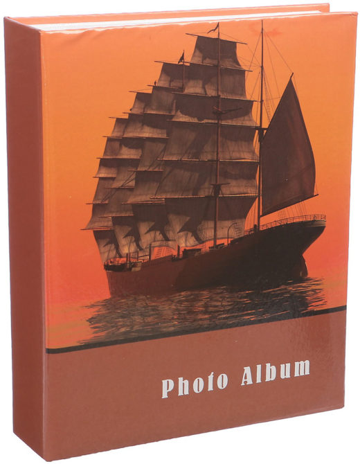 Фотоальбом "Корабль на закате", 200 фото 10х15 см