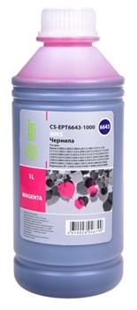 Чернила Cactus CS-EPT6643-1000 (1000мл) пурпурный для Epson, 1067076