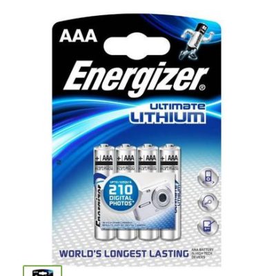 Элемент питания Energizer FR03 BL4 Lithium, 67967