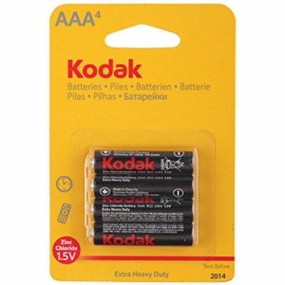 Элемент питания Kodak R03 BL-4, 24818